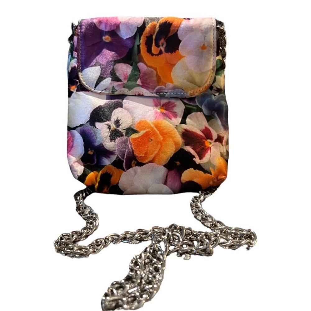 Maria Turgeon Adorable Floral Crossbody - Crossbody Bags